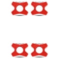 thumbnail image 3 of Wosthever Convertidores de bicicletas de aleación de pedal de bloqueo Adaptadores cero Piezas de ciclismo Accesorios de reparación Rojo 2Conjunto, 3 of 6
