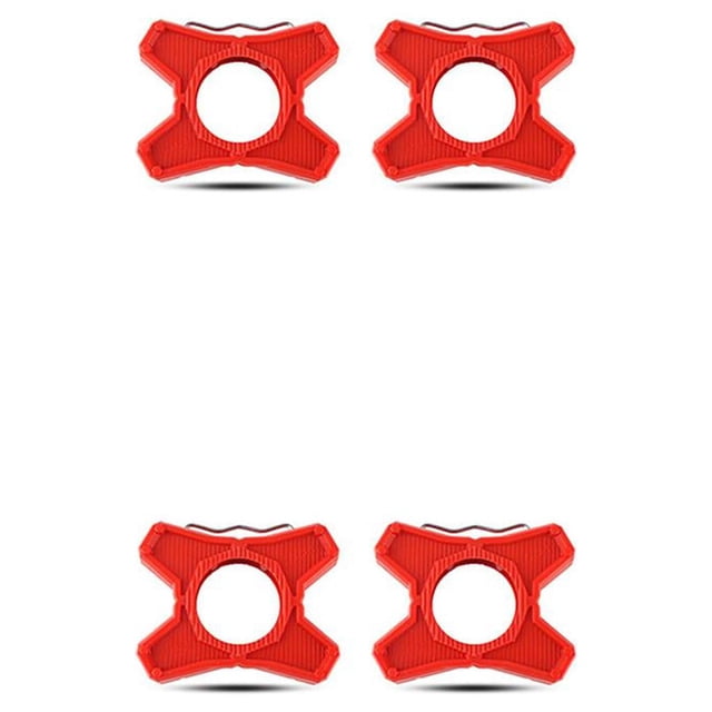 tamizeot Lock Pedal Alloy Bracket Bicycles Replacement for Speedplay Pedals Durable Modification Upgrade Supplies Repair Props Red 2Set