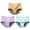 B, variant on Panties for Women 3 Piece Set Mid Waist Menstrual Briefs with Lace Trim for Comfort Underwear for Women A,L