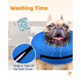 thumbnail image 5 of Miaocao Supet Inflatable Dog Cone Collar Alternative After Surgery, Doggie Neck Donut Collar Recovery ECollar for Post Surgery, Soft Dog Cone for Small Medium Puppies Cats, 5 of 7