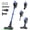 Blue, variant on Maircle Cordless Stick Vacuum Cleaner, 36Kpa Strong Suction, 40-Min Runtime, Anti Tangle Headlight Floor Brush, Lightweight, for Pet Hair, ShoPile Carpet, Hard Floor, Home Use, Red