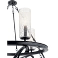 thumbnail image 5 of Farmhouse Nine Light Chandelier in Black Finish Bailey Street Home 147-Bel-4187424, 5 of 5