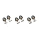 thumbnail image 3 of Wosthever 1 Pair Peacock Double Metal Clothes Towel Bag Hook Hanger Wall DIY Type1 NO1, 3 of 6