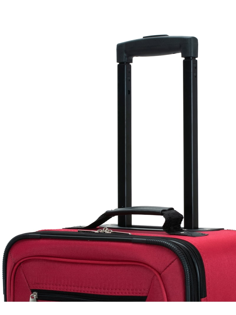 Rockland 2-Piece Softside Upright Luggage Set F102, 19