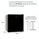 thumbnail image 2 of Frigobar Refrigerador Enfriador + Mini Congelador 46l 1.6ft, 2 of 6