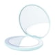 thumbnail image 5 of Espejo de viaje iluminado Espejo de bolsillo redondo para el bolsillo del bolso Día de San Valentín Verde Yuyangstore  Estuche para brochas de maquillaje, 5 of 8