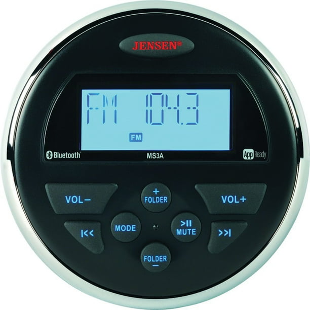 JENSEN MS3ARTL AM/FM/USB/Bluetooth Compact 3.5