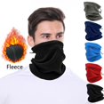 thumbnail image 2 of Bufanda de tubo a prueba de viento para hombre y mujer, Bandana de forro polar, calentador de cuello, Media máscara, polaina, Snowboard, suave, Invierno, 2 of 4