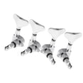 thumbnail image 3 of Tuners de Syntonisation Chromés Scellés pour Guitare Basse 2L+2R, 3 of 7