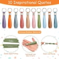 thumbnail image 3 of Set de bolsas de maquillaje Fumete Inspirational Rainbow con llaveros, 3 of 7