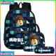 thumbnail image 2 of Roblox-Mochila deportiva con compartimentos para estudiantes de primaria y secundaria, Mochila de Anime para Cosplay, iluminadora, para niños y niñas, 2 of 5