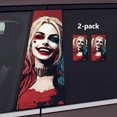 thumbnail image 3 of KNFATEQVEDG Made in Canada Car Stickers and Decals Sticker Water Proof Sun Scratch Cover B Pillar Stickers Vehicle Door Pillar Long Lasting Auto Accessory SecundaJoker JokerTwo : Folie À Deux Theme, 3 of 3