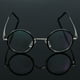 thumbnail image 4 of Gafas de lectura Ticfox presbicia ligeras redondas retro de resina fuerza 2.0, 4 of 8