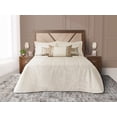 thumbnail image 1 of Edrecolcha Valencia Matrimonial Dormireal Color Blanco Diseño Damasco Capitonada, 1 of 5
