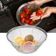 thumbnail image 2 of Rusts Resistant Stainless Steel Mesh Strainer High Capacity Colander For Food Draining Professional Kitchen Sieves, 2 of 4