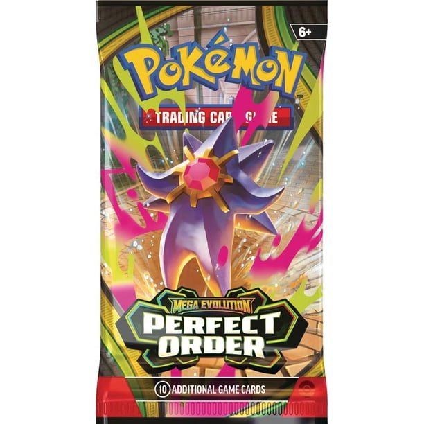 Pokémon TCG: Mega Evolution - Perfect Order Booster Pack - Walmart.ca