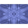 thumbnail image 1 of Ahgly Company Indoor Rectangle Patterned Sky Blue Dress Blue Area Rugs, 3' x 5', 1 of 6