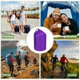 thumbnail image 7 of Uxcell Stuff Sack Waterproof Outdoor Storage Sack Drawstring Bag for Camping Hiking Backpacking Purple 9 x 16 Inch, 7 of 7
