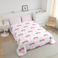 thumbnail image 3 of Erosebridal Bowknot Bedding Full Comforter Set for Teens, Princess Ribbon Down Comforter, Cartoon Decor, Super Cozy 3pcs, 3 of 8