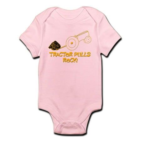 

CafePress - Tractor Pulls Rock Infant Bodysuit - Baby Light Bodysuit