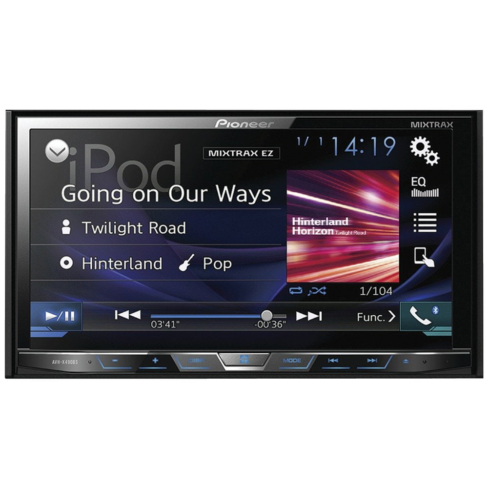 Pioneer AVHX490BS Double Din Bluetooth InDash DVD/CD/Am/FM Car Stereo