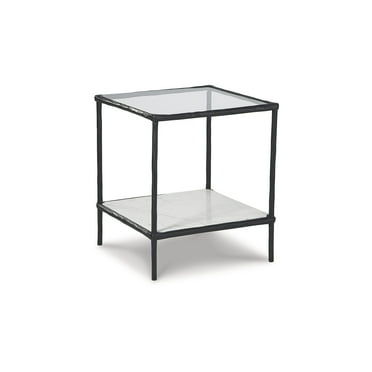 Signature Design by Ashley Casual Ryandale Accent Table  Antique Black