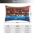 thumbnail image 2 of Sikiie Animals On Noah's Ark2 Pillow Covers, Throw Pillow Case Cushion Covers,Cushion for Bedroom,Couch,Home-16"x24", 2 of 6