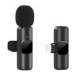 thumbnail image 1 of Microphone Lavalier Sans Fil Portable Audio Vidéo Mini Micro Compatible pour Téléphone Mobile Android, 1 of 9