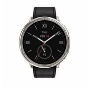Amazfit Black Leather Strap (20mm)