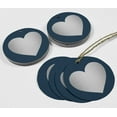 thumbnail image 4 of Inkdotpot Silver Foil Paper Hang Tags Made With Love Wedding Favor Tags 100 Pieces, 4 of 6