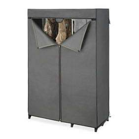 Honey Can Do Wrd 01272 Double Door Storage Closet With Shoe Organizer 60 Inch
