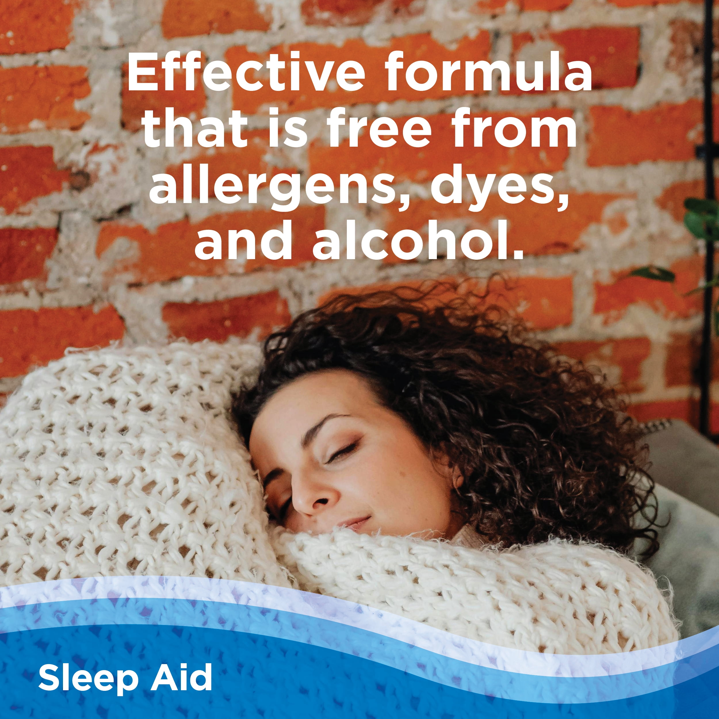 CalmCo Adult Sleep Aid Chewable Gels, 25 mg Diphenhydramine HCl, Promotes Better Sleep, Fall Asleep Faster, Non-Habit Forming, Fantasy Fruit Flavor, 30 Count.