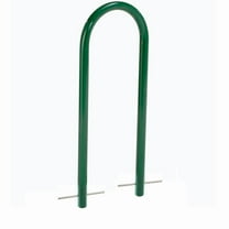 Global Industrial U-Rack Bike Rack 2-Bike Capacity Below Ground Mount Green