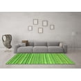 thumbnail image 3 of Ahgly Company Indoor Rectangle Oriental Green Modern Area Rugs, 2' x 3', 3 of 4