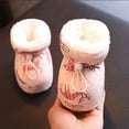 thumbnail image 5 of Otqutp Baby School&nbsp;Shoes Warm Furry Baby Boots 2024 Warm Cozy Baby Booties Winter Snow Anti Slip Soft Sole Warm Sock Shoes 0-12 Months(Pink,9-12 Months), 5 of 5