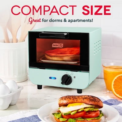 Mini Toaster Oven Aqua