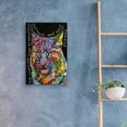 thumbnail image 4 of Epic Art 'Psychedelic Bobcat' by Dean Russo, Acrylic Glass Wall Art, 16"x24", 4 of 8