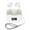 White, variant on Wired Bluetooth Earbuds,Digital Display Wireless Headphones,Long Battery Life Audio Earphones,Bluetooth 5.3 On-Ear,Clear Calls,Stable Wear,Universal Compatibility,HiFi Sound,Fast Charging Headphones