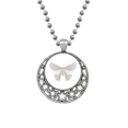 thumbnail image 1 of Resumen La mariposa blanca patron de origami Collares Colgante Retro Moon Stars Jewelry Unbranded M, 1 of 3
