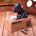 thumbnail image 3 of Greedy Dog Eats Money Dog Piggy Bank Puppy Toy Coin Dog Childrens Electric Piggy Bank Savings, 3 of 5