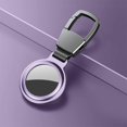 thumbnail image 2 of Magnetic Case Compatible for AirTag Locator Keychain Aluminium Alloy Anti-lost Case Non-slip Protective Cover, 2 of 10
