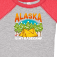 thumbnail image 4 of Inktastic Alaska Camping Vacation Boys or Girls Baby Bodysuit, 4 of 5