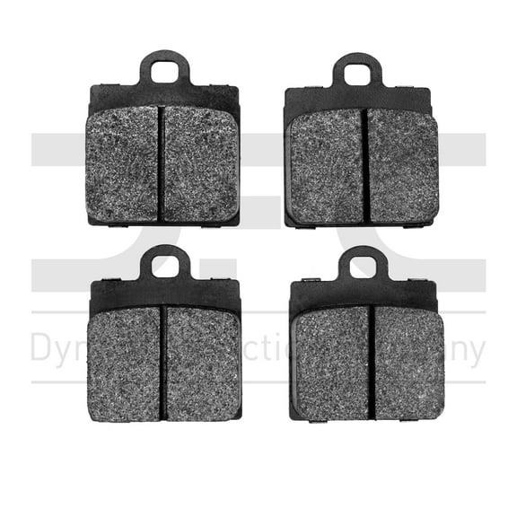 Dynamic Friction Company 3000 Semi-Metallic Brake Pads 1311-0040-00-Front Set For 1966-1970 Volkswagen Karmann Ghia