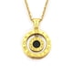 thumbnail image 1 of MOON & SELF Collar Rueda Del Destino Laminado Oro 18k Zodiacal Giratorio, 1 of 5
