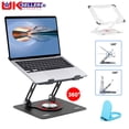 thumbnail image 4 of Support d'Ordinateur Portable Polyvalent, Base Pliable et Portable Rotative à 360°, Design Ergonomique pour Ordinateurs Portables de 10-16 Pouces, 4 of 5