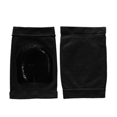 2 pairs Socks Health Care Fasciitis Heel Pain Reduce Care Socks Cover Ankle Heel Protector Silicone Heel BLACK