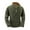 01 Army Green, variant on zfwon Men's Thermal Fleece Sweatshirts 1/4 Zip Pullover Long Sleeve Solid Color Jumpers Vintage Warm Stand Collar Pullover Outdoor Windproof Sport Sweatshirts Fall Winter