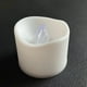 thumbnail image 4 of Luces de té sin llama que funcionan con pilas: vela votiva eléctrica parpadeante LED, paquete de 12 realistas y brillantes para celebraciones festivas y de temporada y regalos navideños Lámpara larga, 4 of 6