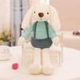 thumbnail image 1 of Easter Bunny Ornaments Handmade Rabbit Plush Doll Home Household Bunny Decoration Blue, 1 of 5
