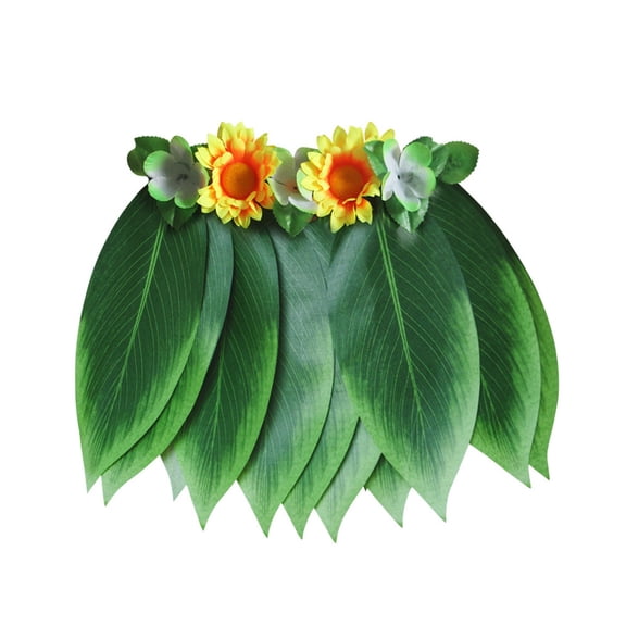 HNMKIU Flower Leaf Skirt Accessory Kit for Fairy Dance Performance and Photography Yellow,S